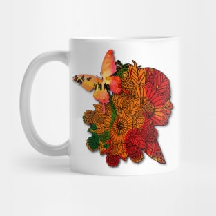 Floral mandala design Mug